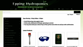 What Eppinghydroponics.com.au website looked like in 2020 (3 years ago)