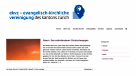 What Evangelisch-zueri.ch website looked like in 2020 (3 years ago)