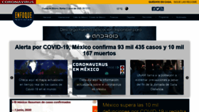 What Enfoquenoticias.com.mx website looked like in 2020 (3 years ago)