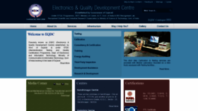 What Eqdc.in website looked like in 2020 (3 years ago)