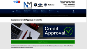 What Erieautocredit.com website looked like in 2020 (3 years ago)