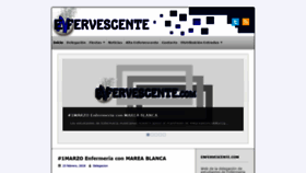 What Enfervescente.com website looked like in 2020 (3 years ago)