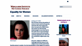 What Equalityforwomen.org website looked like in 2020 (4 years ago)