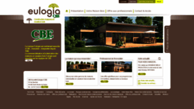What Eulogia.fr website looked like in 2020 (3 years ago)