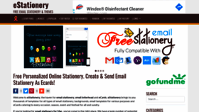 What Estationery.com website looked like in 2020 (3 years ago)