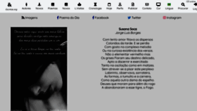 What Escritas.org website looked like in 2020 (3 years ago)