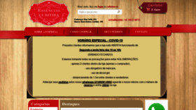 What Essenciascuritiba.com.br website looked like in 2020 (3 years ago)