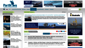 What En.portnews.ru website looked like in 2020 (6 years ago)