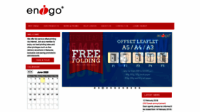 What Enigo2u.com.my website looked like in 2020 (3 years ago)