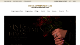 What Estatediamondjewelry.com website looked like in 2020 (3 years ago)