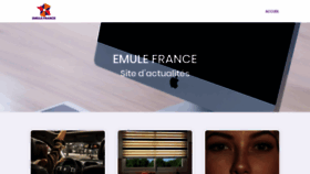 What Emule-france.com website looked like in 2020 (3 years ago)