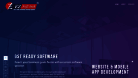 What Ezsofttech.in website looked like in 2020 (3 years ago)