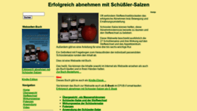 What Erfolgreich-abnehmen-mit-schuessler-salzen.de website looked like in 2020 (3 years ago)