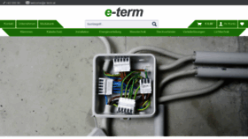 What E-term.at website looked like in 2020 (3 years ago)