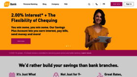 What Eqbank.ca website looked like in 2020 (3 years ago)
