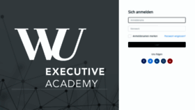 What Elearning.executiveacademy.at website looked like in 2020 (3 years ago)