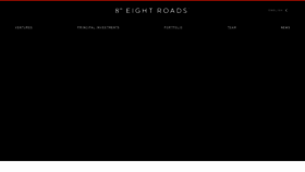 What Eightroads.com website looked like in 2020 (3 years ago)