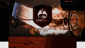 What Empireglassworks.com website looked like in 2020 (3 years ago)
