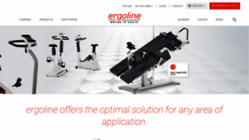 What Ergoline.com website looked like in 2020 (3 years ago)