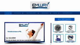 What Emway.ma website looked like in 2020 (3 years ago)