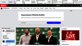 What Espnny.com website looked like in 2020 (3 years ago)