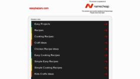 What Easybazars.com website looked like in 2020 (3 years ago)