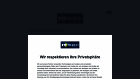 What Etfworld.de website looked like in 2020 (3 years ago)