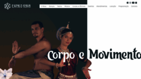 What Espacorasa.art.br website looked like in 2020 (3 years ago)