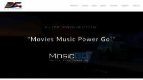 What Eliteprojector.com website looked like in 2020 (3 years ago)