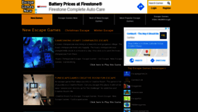 What Escapegamesnew.com website looked like in 2020 (3 years ago)