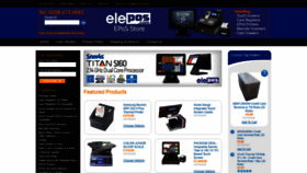 What Elepos.com website looked like in 2020 (3 years ago)