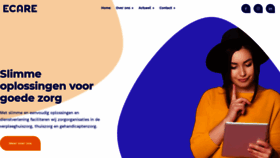 What Ecare.nl website looked like in 2020 (3 years ago)