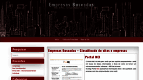 What Empresasbuscadas.com website looked like in 2020 (3 years ago)