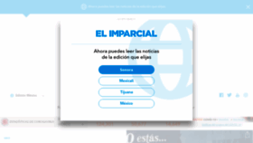 What Elimparcial.com website looked like in 2020 (3 years ago)