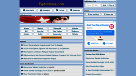 What Egitimhane.com website looked like in 2020 (3 years ago)