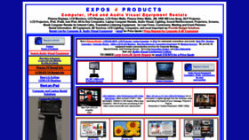 What Expos4products.com website looked like in 2020 (3 years ago)