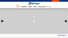 What Esaunggul.ac.id website looked like in 2020 (3 years ago)