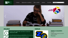What Ekopodebrady.cz website looked like in 2020 (3 years ago)