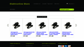 What Elektronlinestore.com website looked like in 2020 (3 years ago)