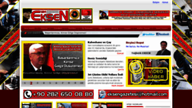 What Eksengazetesi.com.tr website looked like in 2020 (3 years ago)