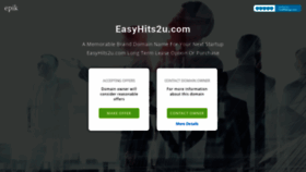 What Easyhits2u.com website looked like in 2020 (3 years ago)