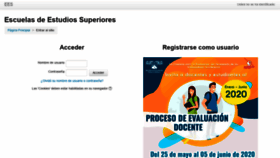 What Escestsup.uaem.mx website looked like in 2020 (3 years ago)