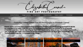What Elizabethcarmel.com website looked like in 2020 (3 years ago)