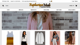 What Euphoriquemode.com website looked like in 2020 (3 years ago)