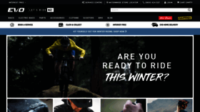 What Evolutioncycles.co.nz website looked like in 2020 (3 years ago)