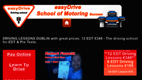 What Easydrivedublin-drivinglessonsdublin.com website looked like in 2020 (3 years ago)