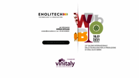 What Enolitech.it website looked like in 2020 (3 years ago)
