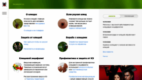 What Encephalitis.ru website looked like in 2020 (3 years ago)