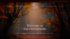 What Evechiropractic.com website looked like in 2020 (3 years ago)