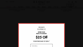 What Eloquii.com website looked like in 2020 (3 years ago)